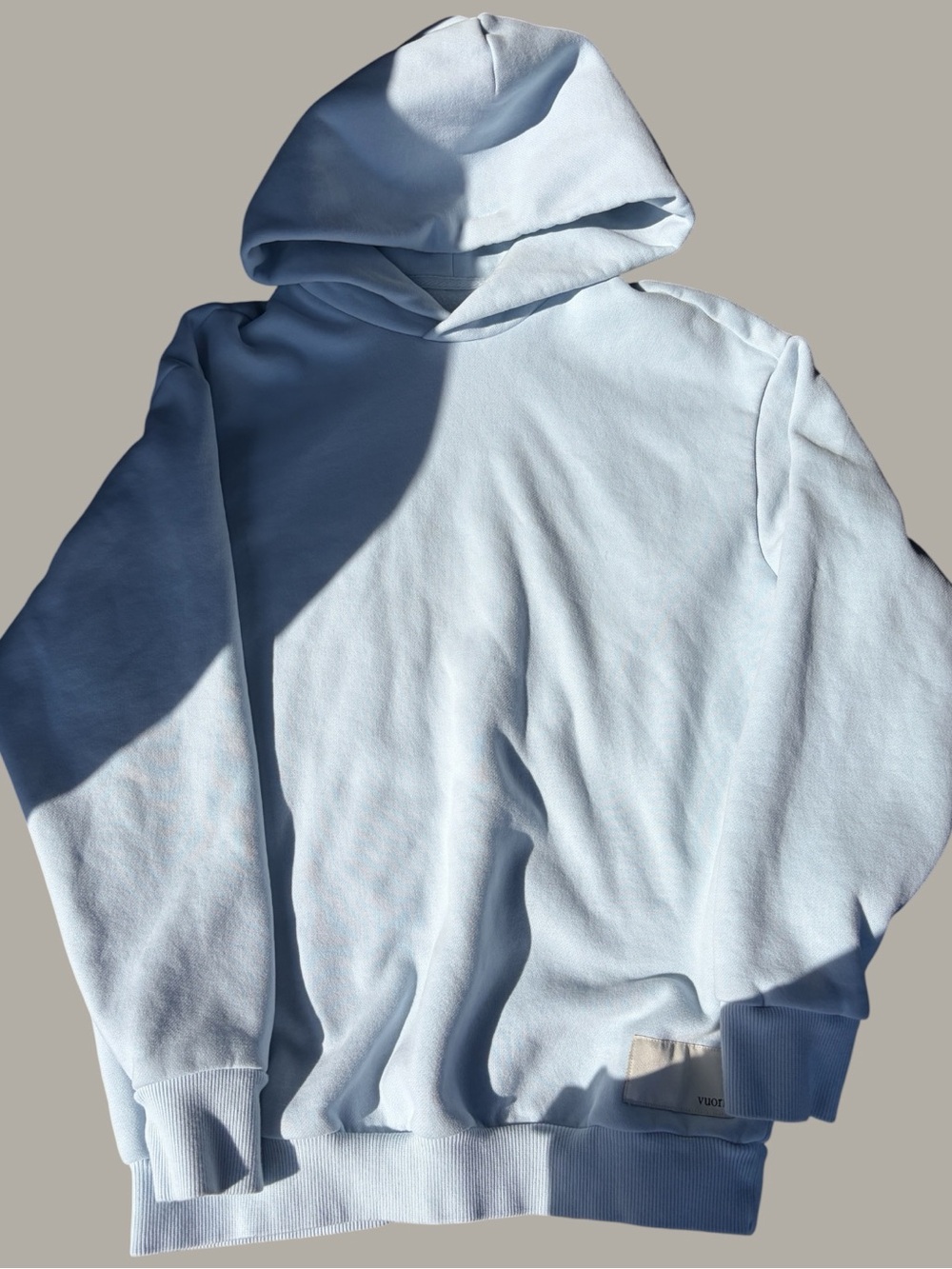 Vuori Light Blue Hoodie